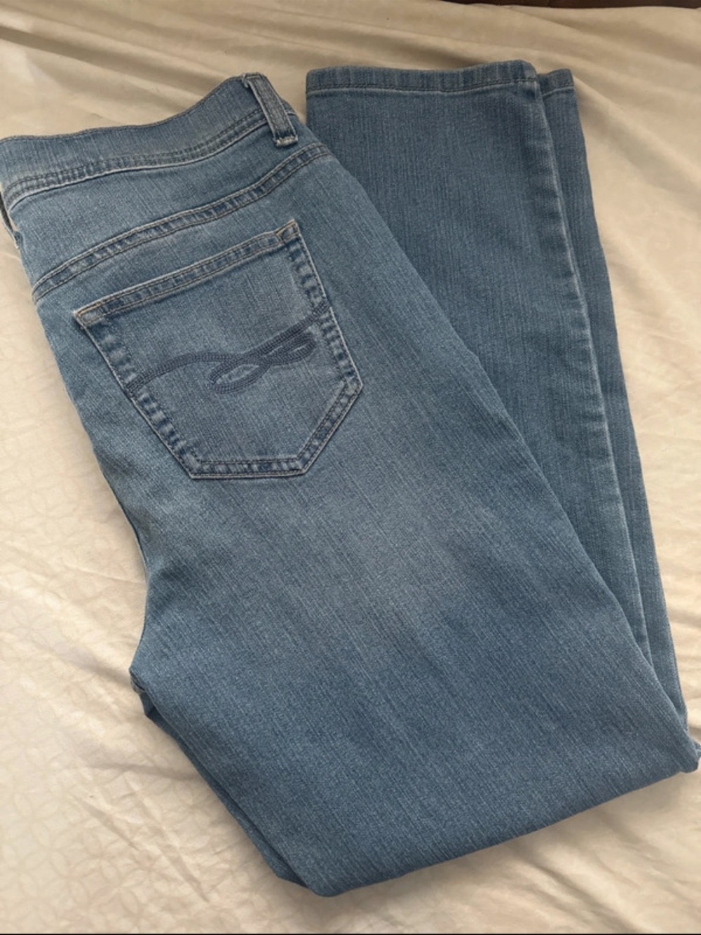 Style & Co. Light Blue Straight-Leg Women's Jeans size 6P